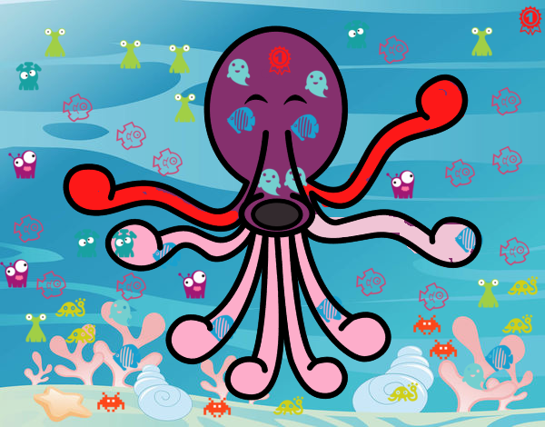 Pulpo bailando