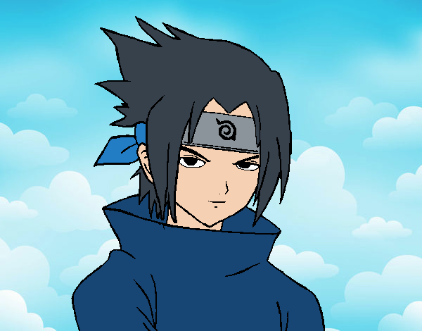 Sasuke enfadado