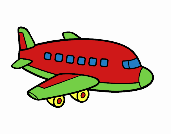 Un avión de pasajeros