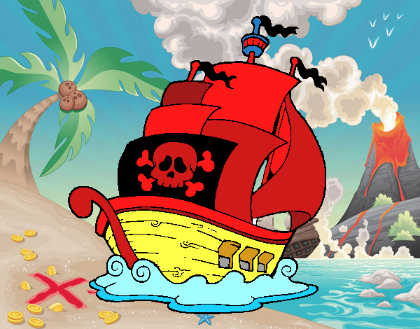 Barco de piratas