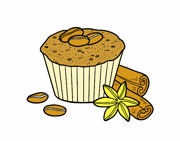 Cupcake de café