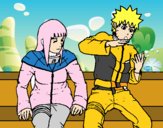 Hinata y Naruto