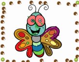 Mariposa sonriente