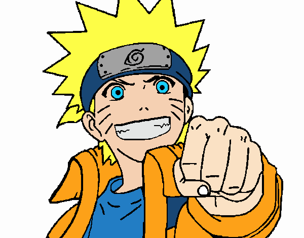 Naruto alegre