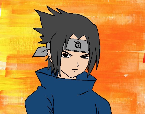 Sasuke enfadado