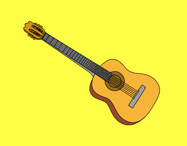 Una guitarra española