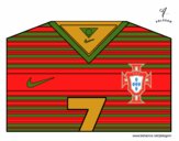 Camiseta del mundial de fútbol 2014 de Portugal