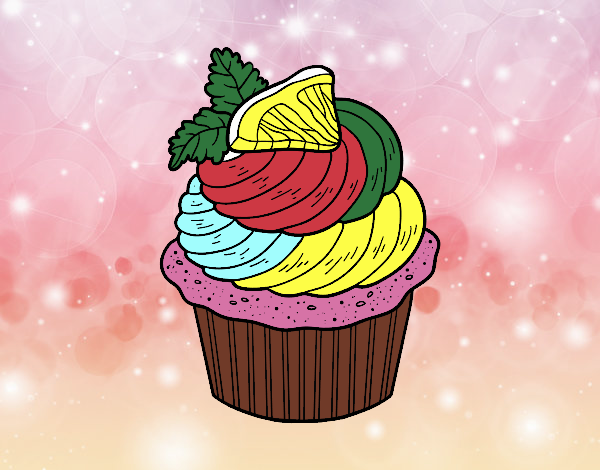 Cupcake de limón