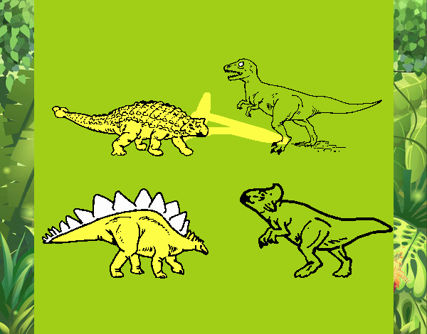 Dinosaurios de tierra