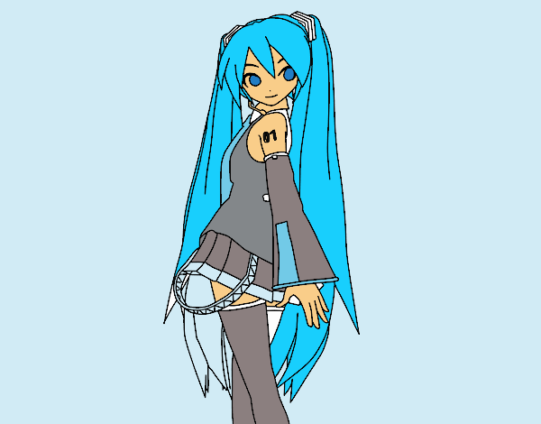 Hatsune Miku vocaloid