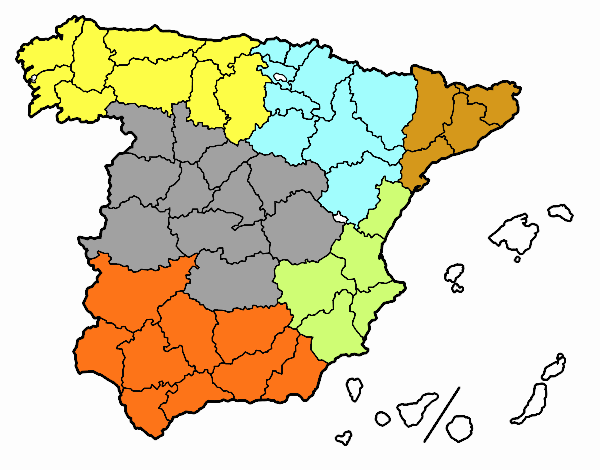 Las provincias de España