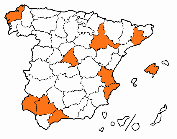 Las provincias de España