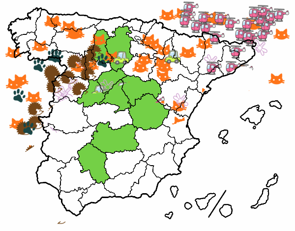 Las provincias de España