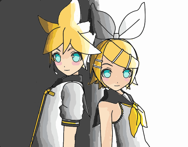 Len y Rin Kagamine Vocaloid