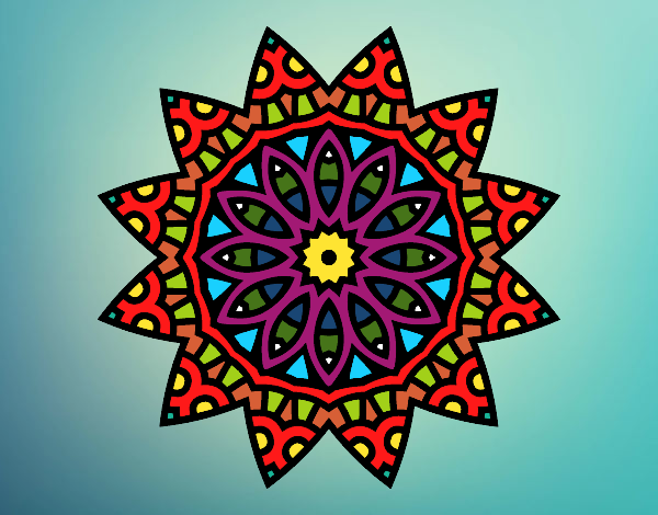 Mandala estrella