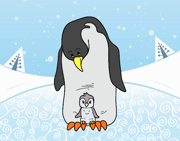 Pingu con Pingu junior