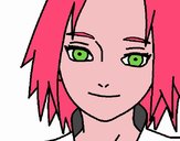 Sakura Haruno red