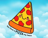 You have a pizza my heart