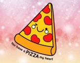 You have a pizza my heart