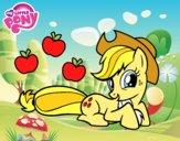 Applejack y sus manzanas