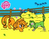 Applejack y Winona