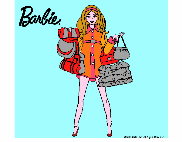 Barbie de compras