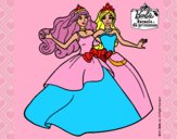 Barbie y su amiga súper felices