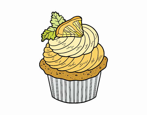 Cupcake de limón