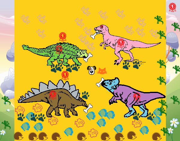 Dinosaurios de tierra