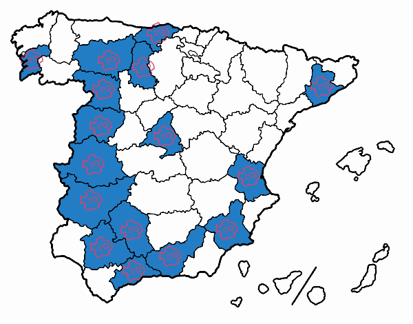 Las provincias de España