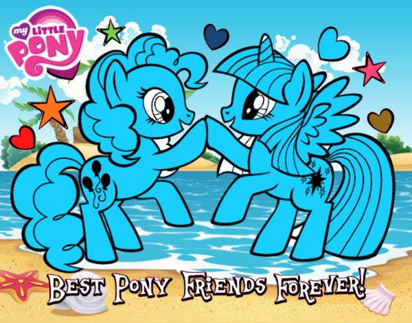 Mejores Pony Amigas para siempre