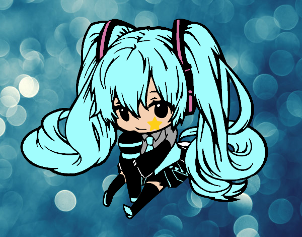 Miku Chibi vocaloid