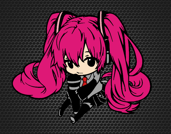 Miku Chibi vocaloid