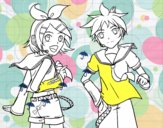 Rin y Len Kagamine Vocaloid