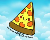 You have a pizza my heart