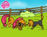 Applejack y Winona