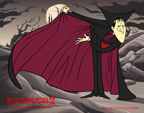 Dracula saludando....