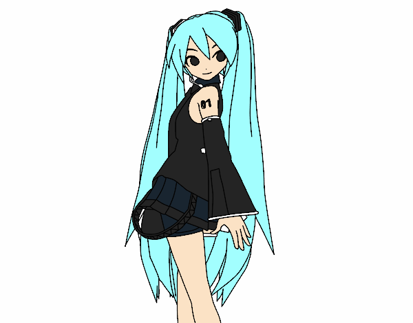 Hatsune Miku vocaloid