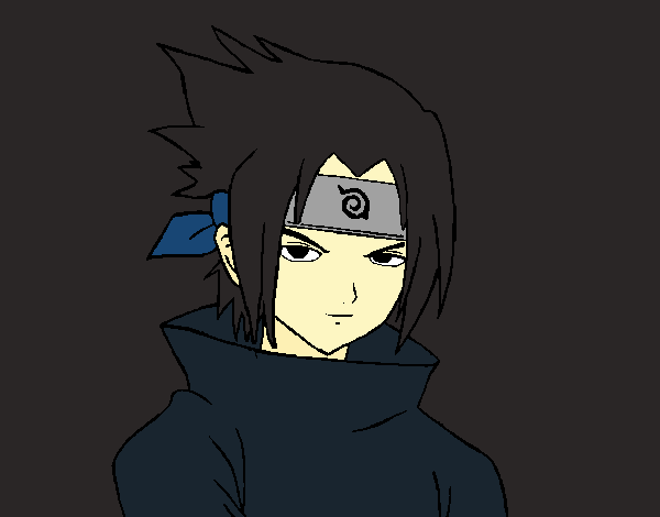 Sasuke enfadado