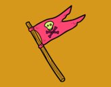 Una bandera pirata