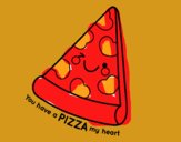 You have a pizza my heart