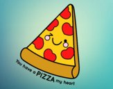 You have a pizza my heart