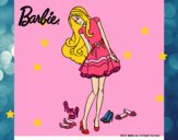 Barbie y su colección de zapatos