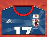 Camiseta del mundial de fútbol 2014 de Japón