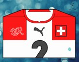 Camiseta del mundial de fútbol 2014 de Suiza