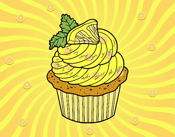 Cupcake de limón