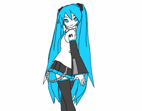 Hatsune Miku vocaloid