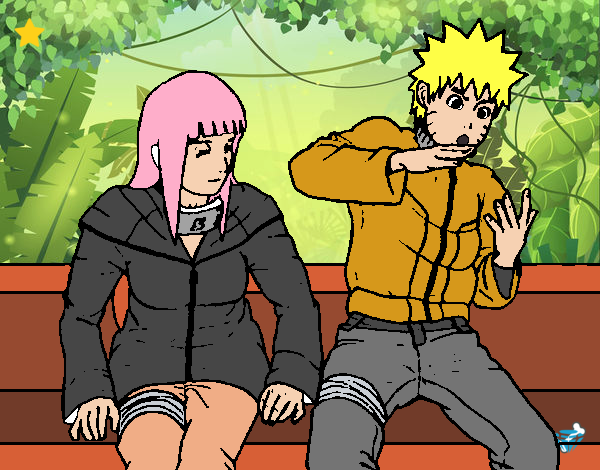 Hinata y Naruto