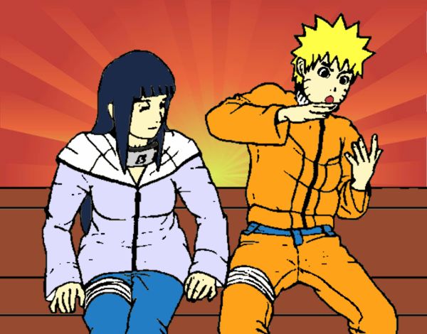 Hinata y Naruto