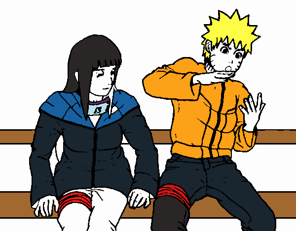 Hinata y Naruto